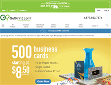 Tablet Screenshot of gotprint.fr